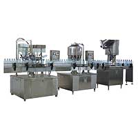 Linear Washer,Filler And Capper Machine